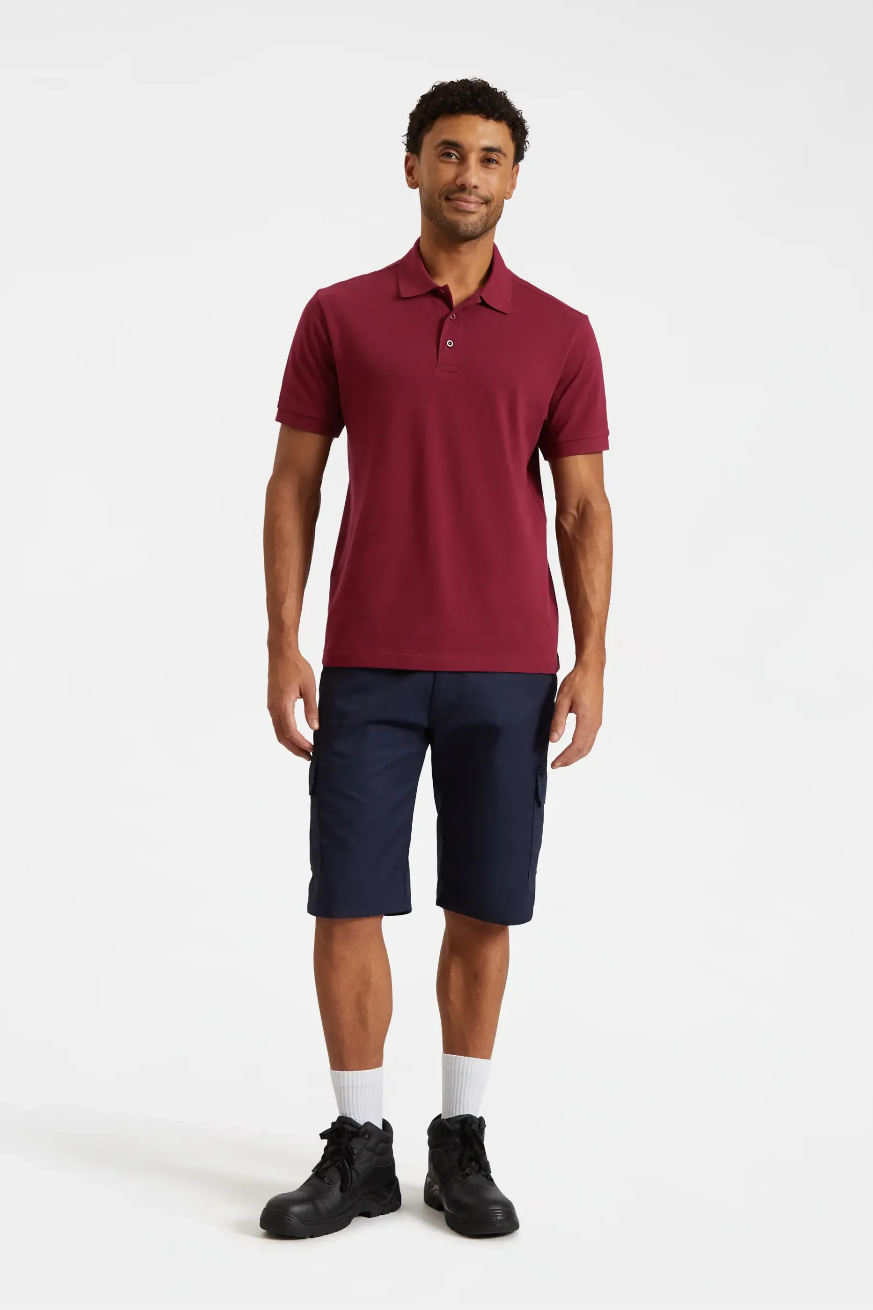 Mens Active Cotton Poloshirt