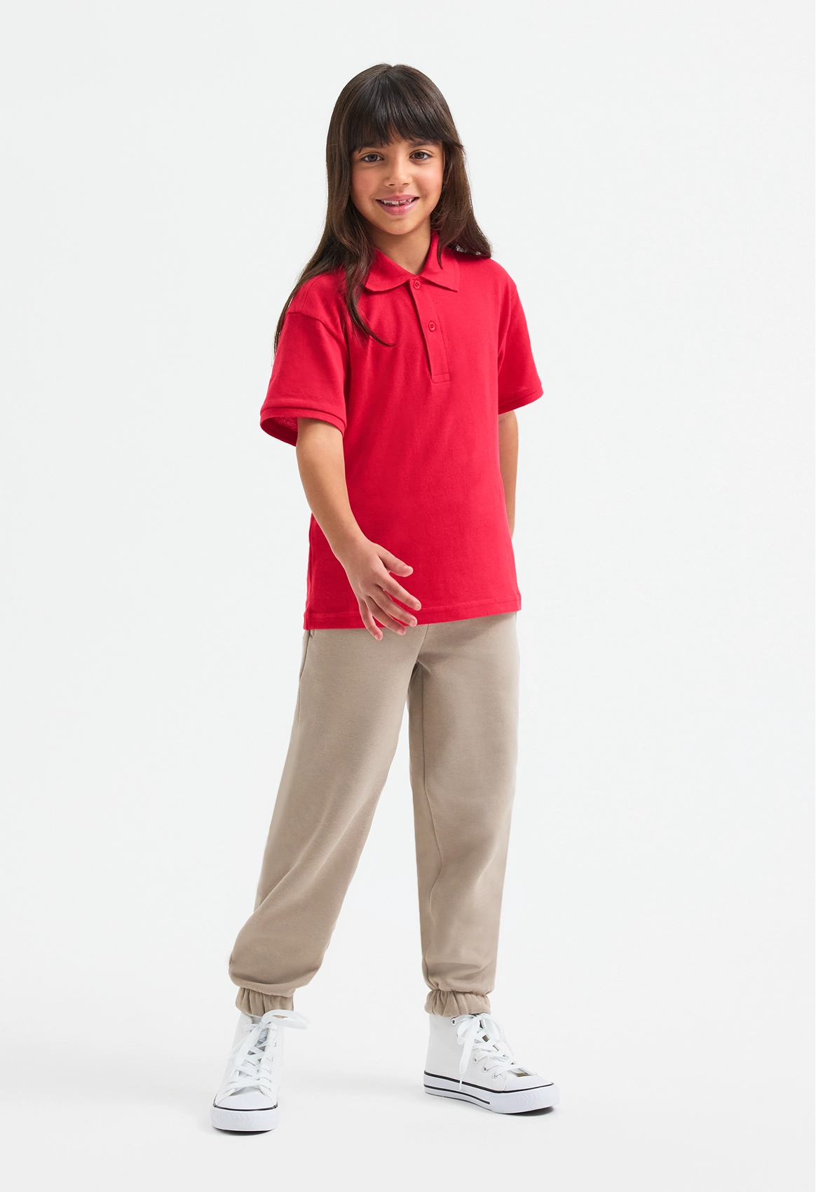 Childrens Active Cotton Poloshirt