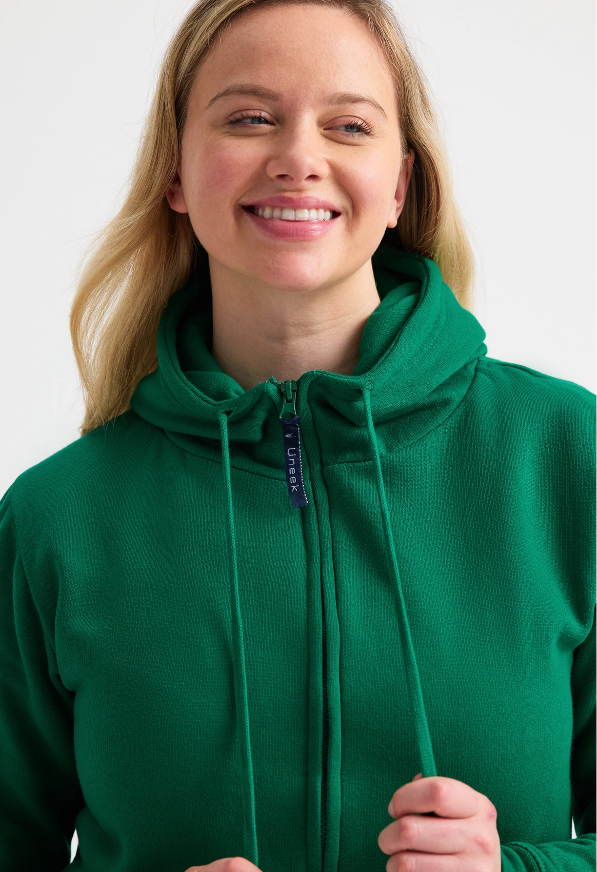 Ladies Classic Full Zip Hooded Sweatshirt