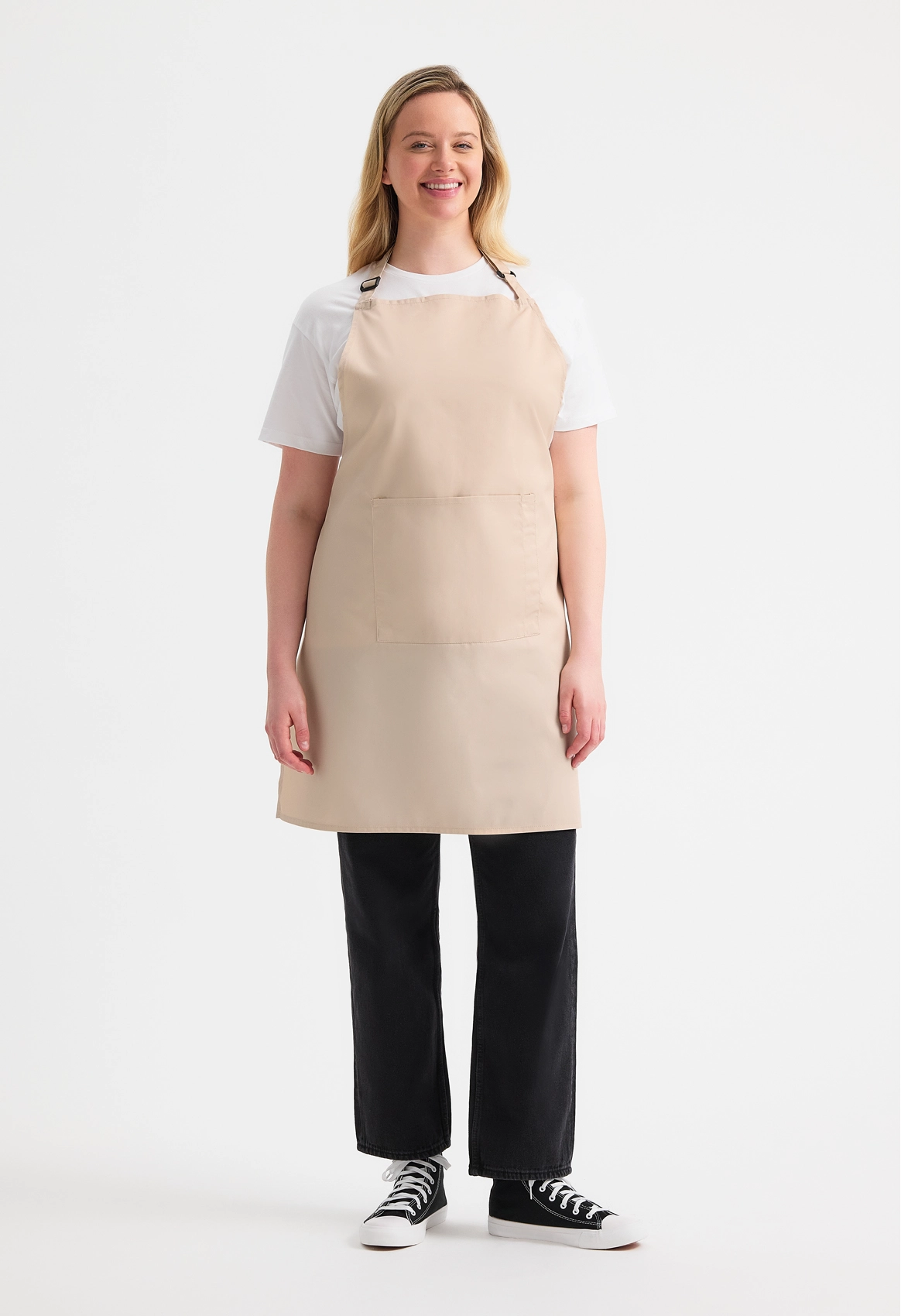 Bib Apron with Pocket